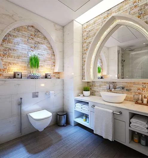 Bathroom renovations in Cochrane by Four Leaf